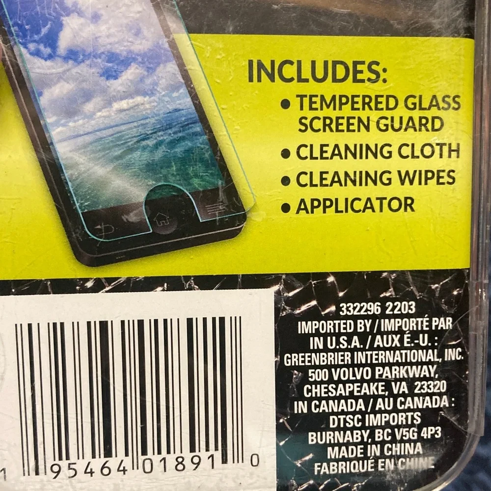 Tempered Glass Screen Protector for iPhone 12/12 Pro Set of 2